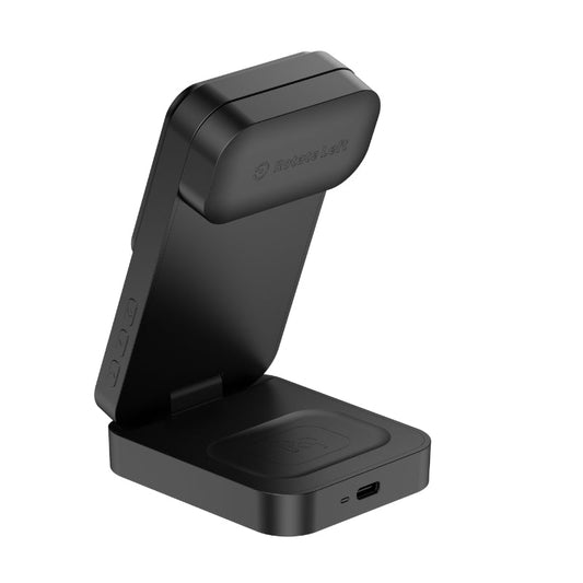 Havit W3107 3in1 Wireless Charger BLACK - شاحن لاسلكي 3 في 1 من هافيت