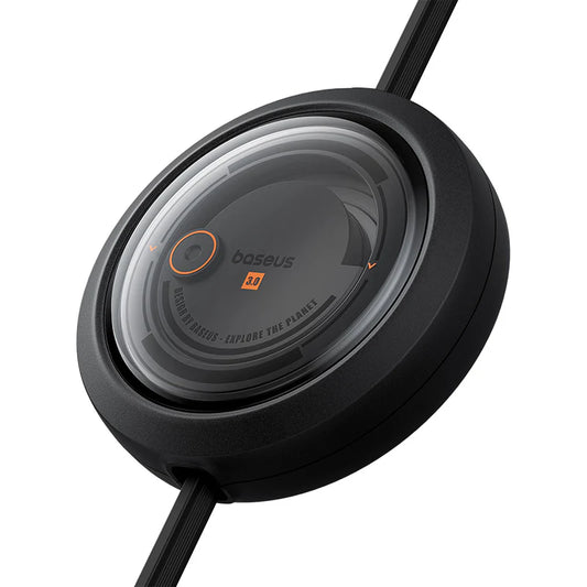 Baseus 3-in-1 Free2Draw USB to M+L+C 100W Cable 1.1 m - كيبل باسيوس ثلاثي يدعم ١٠٠ واط