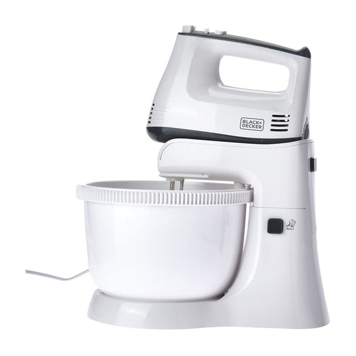 Black&Decker M700-B5 Hand Mixer 300W white - خلاط يدوي متعدد الوظائف بقدرة 300 واط من بلاك اند ديكر