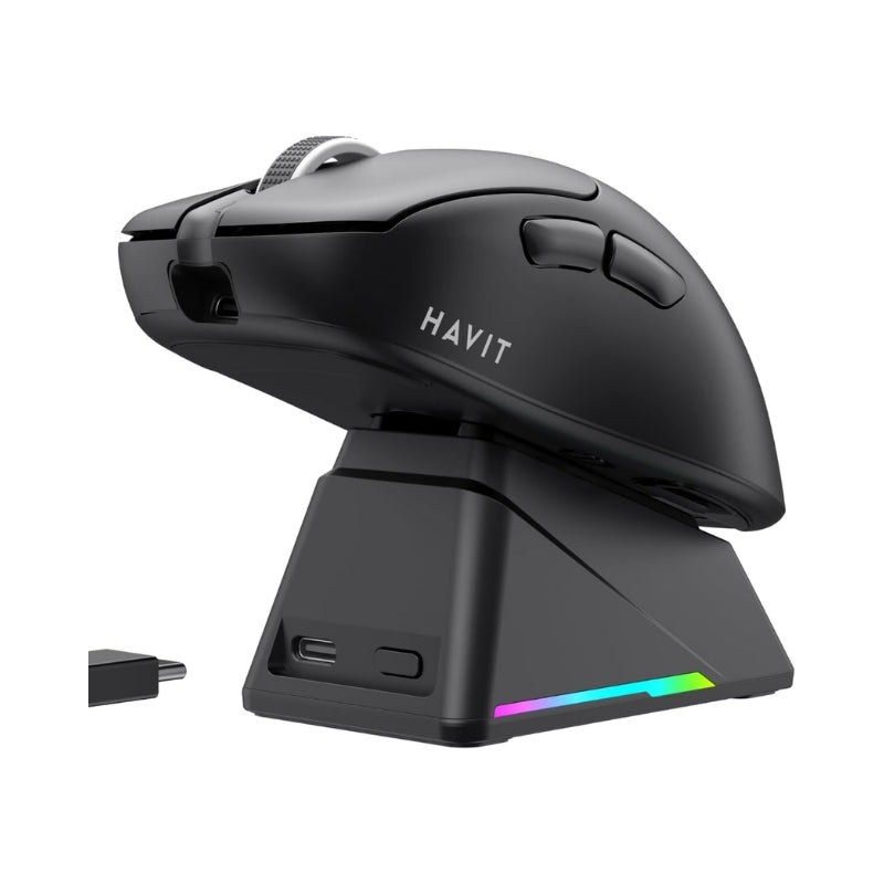 Havit MS955WB Wireless Mouse Black - ماوس لاسلكي للالعاب من هافيت اسود