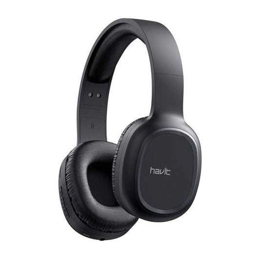 Havit H2590BT PRO Portable Design Hi-Fi Sound Bluetooth Headset Black - سماعات بلوتوث هيدسيت من هافيت اسود