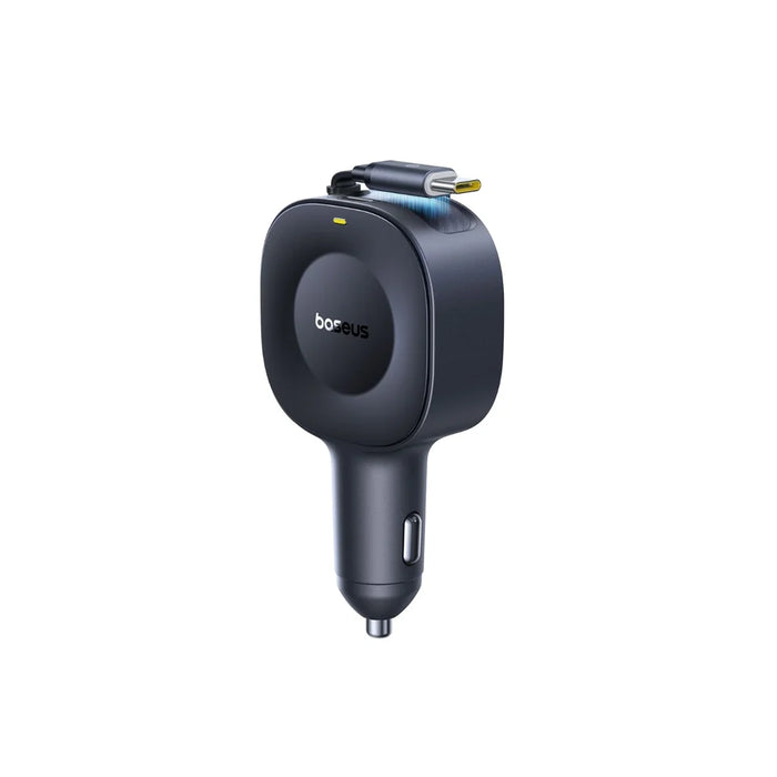 Baseus PrimeTrip VR2 Car Charger C+C 30W - شاحن سيارة بقوة ٣٠ واط مع كيبل مدمج من باسيوس