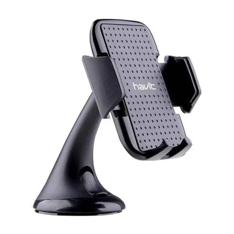 Havit H717 Car Mobile Phone holder Black - ستاند سيارة من هافيت اسود