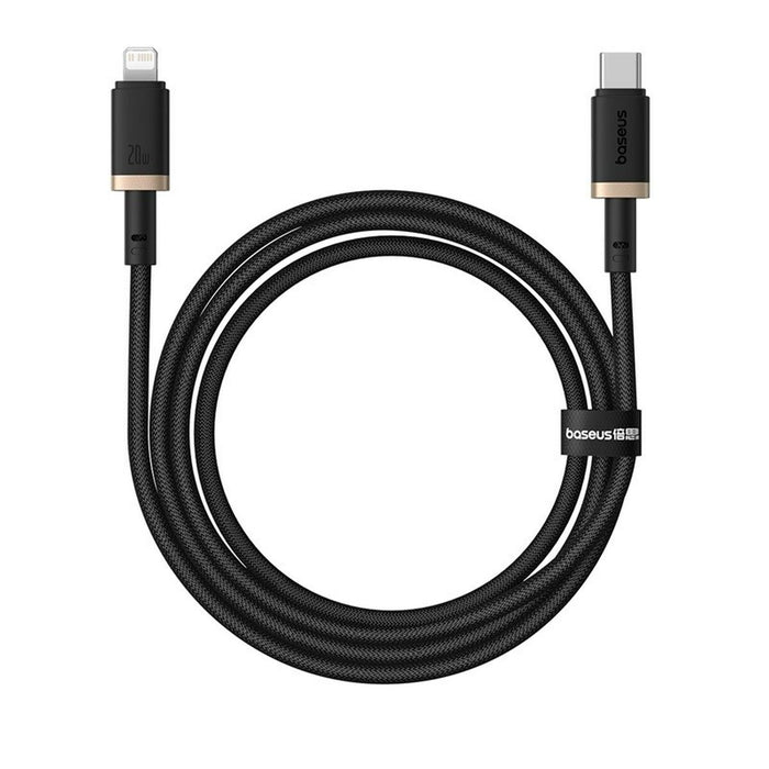 Baseus Cable For Iphone PD 20W Dura Series Fast Charging - كيبل باسيوس تايب سي الى ايفون من باسيوس