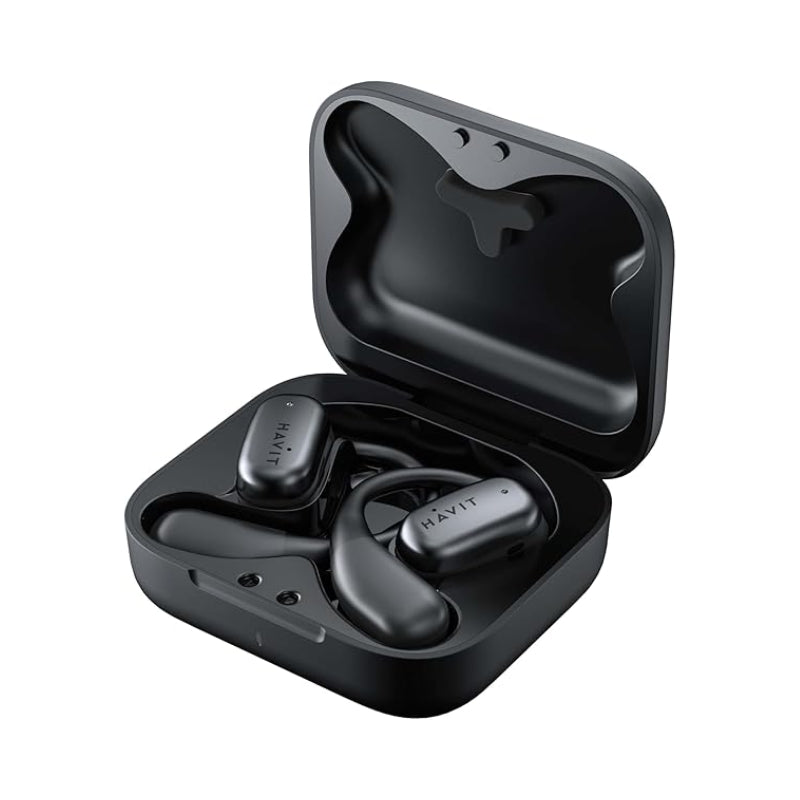 Havit OWS928 Open-Ear Wireless Headset Black - سماعات بلوتوث من هافيت اسود