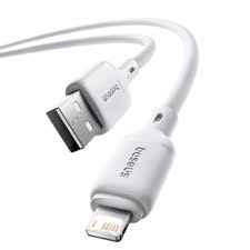 Baseus Cable For Iphone Silky Series Fast Charging Cable USB to Lightning  - كيبل باسيوس للايفون يو اس بي الى ايفون