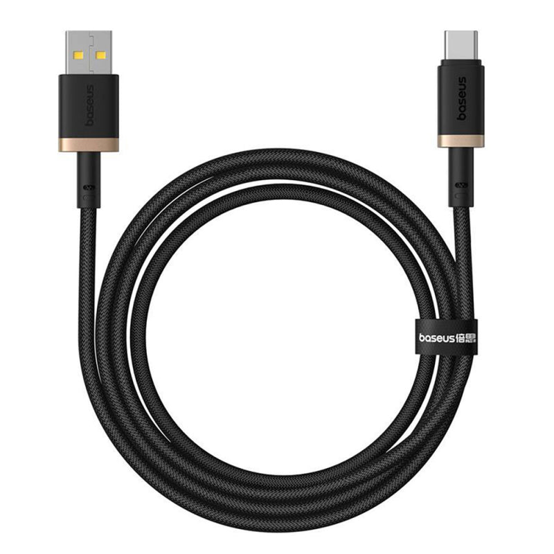 Baseus Cable Usb to Type-c 60W Dura series Fast Charging Data - كيبل يو اس بي إلى تايب سي من باسيوس