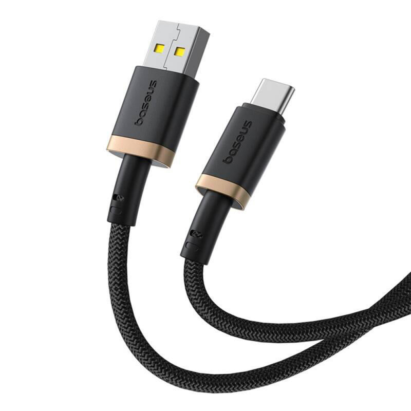 Baseus Cable Usb to Type-c 60W Dura series Fast Charging Data - كيبل يو اس بي إلى تايب سي من باسيوس