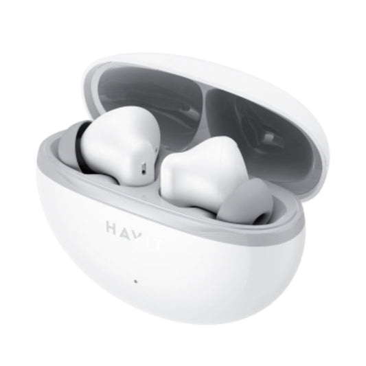 Havit TW986 True Wireless Earbuds - White  - سماعات من هافيت