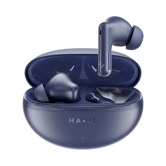 Havit TW986 True Wireless Earbuds Blue - سماعات هافيت اللاسلكية ترو وايرليس