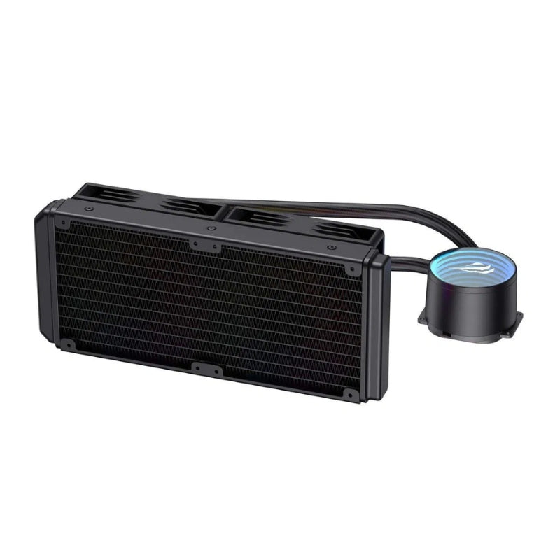Havit F2001 Computer case fan 12V black - مبرد مائي 240 ملم من هافيت اسود
