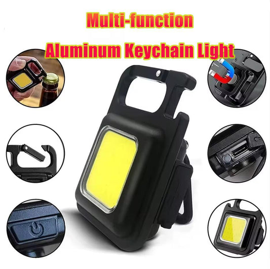 لايت صغير محمول – قابل للشحن بمنفذUSB-Cمع مغناطيس وحلقة مفاتيح