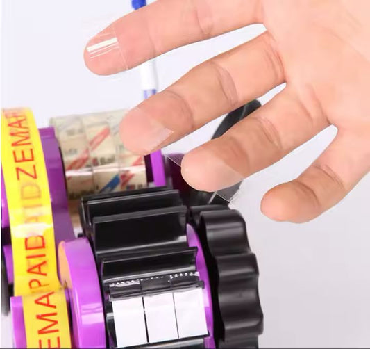 ماكينة شريط لاصق نصف أوتوماتيكية – للمكتب والطباعة الحرارية