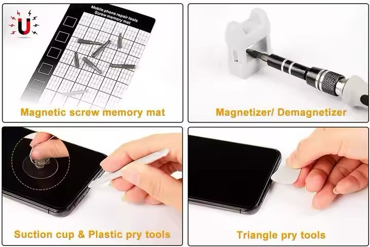 مجموعة مفكات متعددة 115 قطعة – للصيانة الإلكترونية والمنزلية