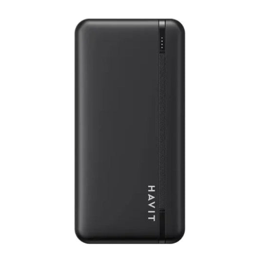 Havit PB92 Powerbank 20,000mAh 20W Black  - باوربنك 20000 ملي امبير 20 واط من هافيت اسود