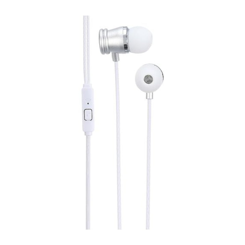 Havit E303P In-ear Earphones Wired 3.5mm White - سماعات سلكية من هافيت ابيض
