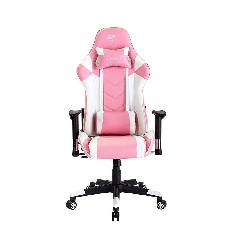 Havit GC932 Gaming Chair White + Pink - كرسي الالعاب من هافيت