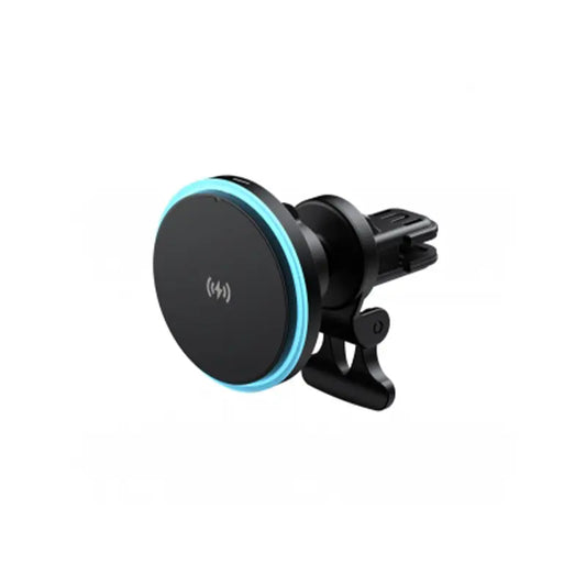 Havit W3032 Car Wireless charger 15W black - شاحن سيارة لاسلكي 3 في 1 15 واط من هافيت اسود