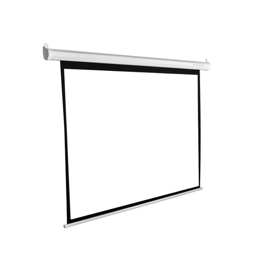 Havit PS100E-UK Projector accessories white - شاشة عرض 100 بوصة من هافيت ابيض