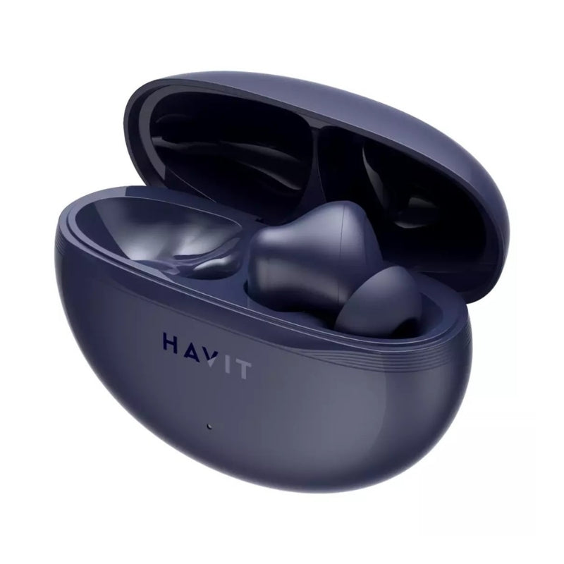 Havit TW986 True Wireless Earbuds Blue - سماعات هافيت اللاسلكية ترو وايرليس