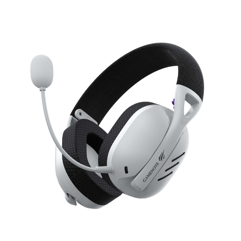 Havit Fuxi-H3 Gaming headphone White+Black - سماعات هيدسيت لاسلكية للالعاب من هافيت