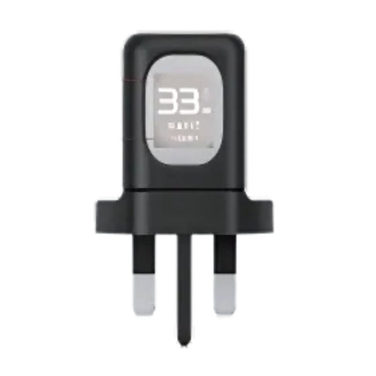 Havit UC234 UK Kit Charger 33W with cable C-L 30W black+gray - شاحن 33 واط مع كيبل تايب سي ايفون من هافيت